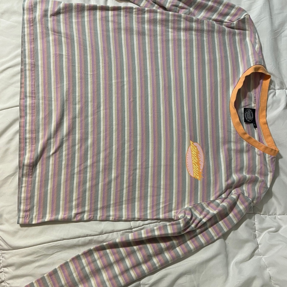 Striped Multicolor Long Sleeve Shirt